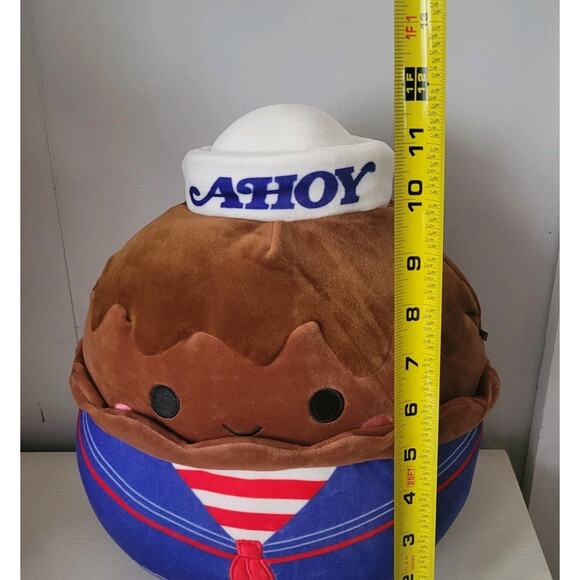 Stranger Things Netflix Squishmallow Collab 10” Plush ‘Ahoy Chocolate’ Exclusive - Picture 7 of 11